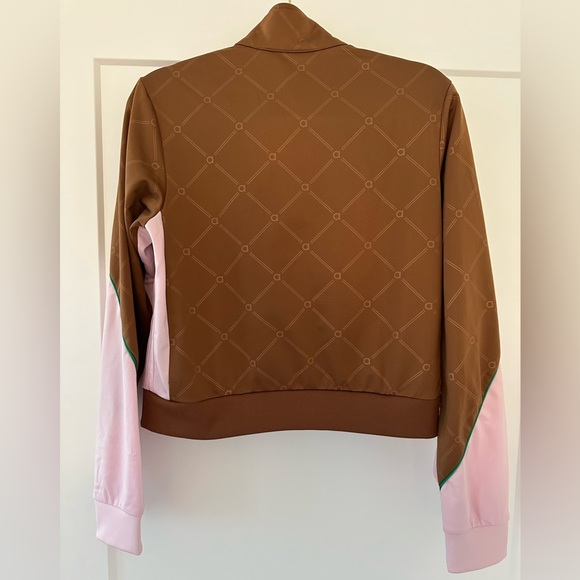 Like new Adidas Retro Brown Zip-Up Track Jacket - Picture 5 of 7